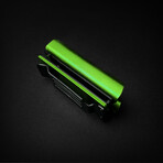 Lighter Knife With Built In Pocket Clip/Money Clip // Green