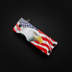 Lighter Knife With Built In Pocket Clip/Money Clip // Eagle