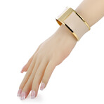 Spellbound 18k Yellow Gold PVD + Stainless Steel Bracelet // 6"