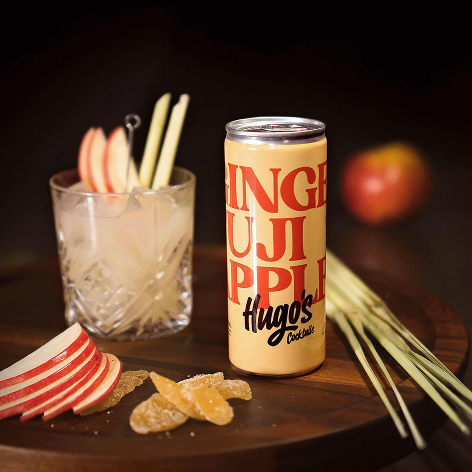 Hugo's Cocktails Ginger Fuji Apple Mule // 12 Pack Hugo's Cocktails
