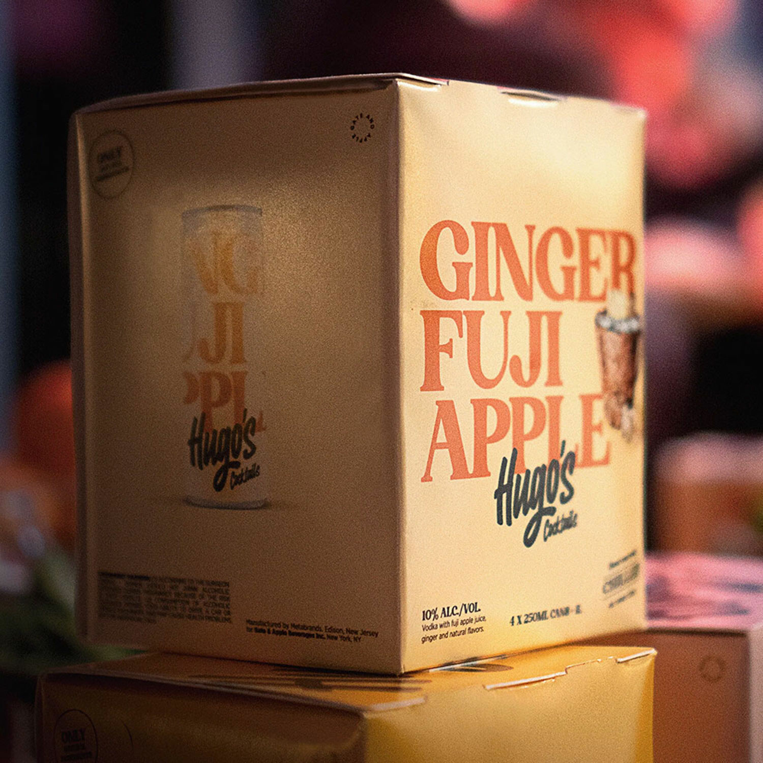 Hugo's Cocktails Ginger Fuji Apple Mule // 12 Pack Hugo's Cocktails™ In A Can Touch of Modern