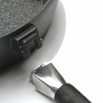 Scala Cast Aluminum Non-Stick Covered Sauté Pan, 10", 3.4Qt