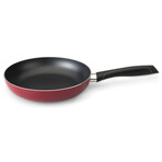 Geminis Cast Aluminum Non-Stick Fry Pan (Non-Induction), 10", Red
