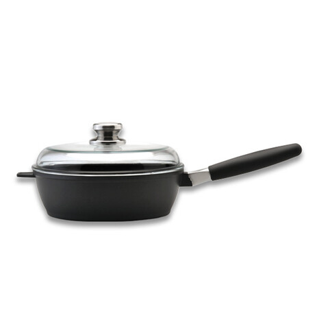 Scala Cast Aluminum Non-Stick Covered Sauté Pan, 10", 3.4Qt