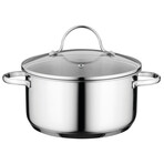 Essentials Comfort // 7" Stainless Steel Covered Casserole // 2.3qt