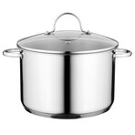 Essentials Comfort 18/10 Stainless Steel Covered Stockpot, 10", 7.2Qt