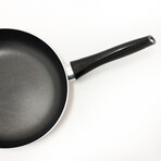 Geminis Cast Aluminum Non-Stick Fry Pan (Non-Induction), 10", Red