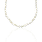 14K Yellow Gold Mother of Pearl Necklace // 15" // Pre-Owned