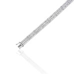 Gregg Ruth 18K White Gold Diamond Bracelet // 7" // Pre-Owned