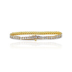 14K Yellow Gold Diamond Bracelet // 7.25" // Pre-Owned