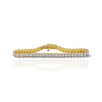 14K Yellow Gold Diamond Bracelet // 7.25" // Pre-Owned