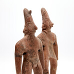 Original Colima Man and Woman // West Mexico, 200 BC - 200 AD