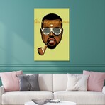 Ceci nest pas un artiste Print on Acrylic Glass by Butcher Billy (16"H x 24"W x 0.25"D)