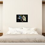 The Post-Punk Face-Off Print on Acrylic Glass by Butcher Billy (24"H x 16"W x 0.25"D)