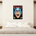 American Psycho - Cap Edition Print on Acrylic Glass by Butcher Billy (16"H x 24"W x 0.25"D)