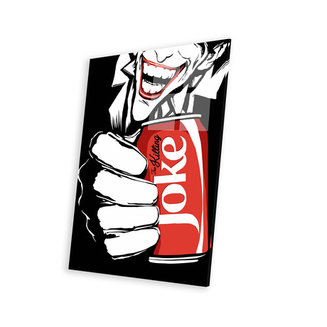 The Killing Joke - The B&W Edit Print on Acrylic Glass by Butcher Billy (16"H x 24"W x 0.25"D)