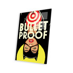Bulletproof Print on Acrylic Glass by Butcher Billy (16"H x 24"W x 0.25"D)