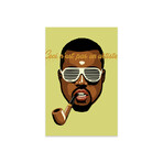 Ceci nest pas un artiste Print on Acrylic Glass by Butcher Billy (16"H x 24"W x 0.25"D)