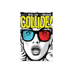 Collide Print on Acrylic Glass by Butcher Billy (16"H x 24"W x 0.25"D)