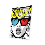 Collide Print on Acrylic Glass by Butcher Billy (16"H x 24"W x 0.25"D)