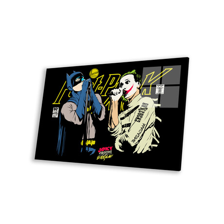 The Post-Punk Face-Off Print on Acrylic Glass by Butcher Billy (24"H x 16"W x 0.25"D)