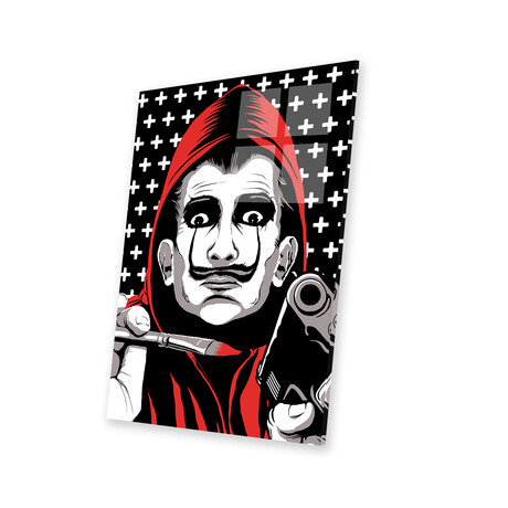 House of Dali Print on Acrylic Glass by Butcher Billy (16"H x 24"W x 0.25"D)