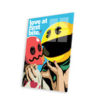Love At First Bite Print on Acrylic Glass by Butcher Billy (16"H x 24"W x 0.25"D)