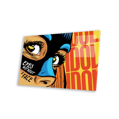 Eyes Without a Face Print on Acrylic Glass by Butcher Billy (24"H x 16"W x 0.25"D)