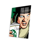 Ultra Milky Violence Print on Acrylic Glass by Butcher Billy (16"H x 24"W x 0.25"D)