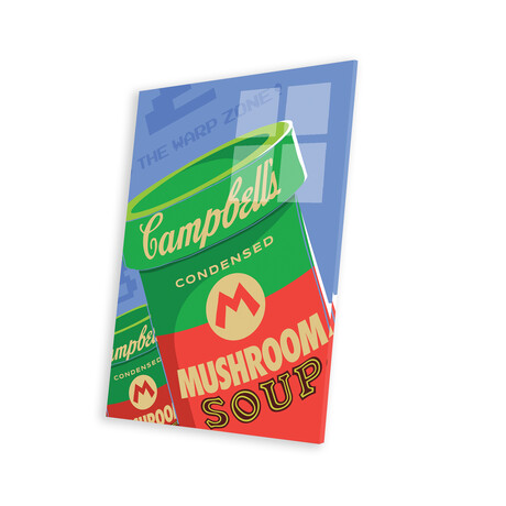 Welcome to the Warhol Zone Print on Acrylic Glass by Butcher Billy (16"H x 24"W x 0.25"D)