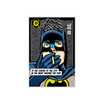 Post-Punk Dark Print on Acrylic Glass by Butcher Billy (16"H x 24"W x 0.25"D)