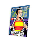 Post-Punk Super Print on Acrylic Glass by Butcher Billy (16"H x 24"W x 0.25"D)