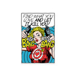 Find What You Love Print on Acrylic Glass by Butcher Billy (16"H x 24"W x 0.25"D)