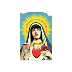 The Pulp Virgin Print on Acrylic Glass by Butcher Billy (16"H x 24"W x 0.25"D)