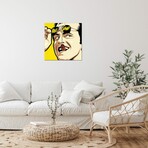 Shining Sunglasses Print on Acrylic Glass by Butcher Billy (24"H x 24"W x 0.25"D)