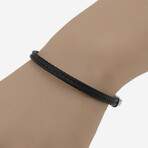 Stainless Steel Bangle Bracelet IV // 7" // New