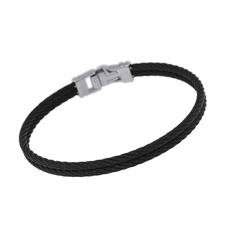 Stainless Steel Bangle Bracelet IV // 7" // New