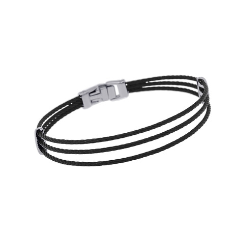 Stainless Steel Cable Bracelet // 6" // New