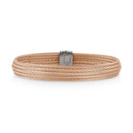 Stainless Steel Bangle Bracelet // 7" // New