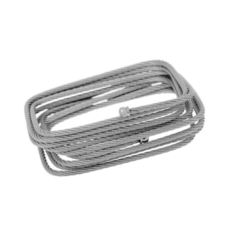 Stainless Steel Cleopatra Bracelet // 7" // New