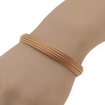 Stainless Steel Bangle Bracelet // 7" // New