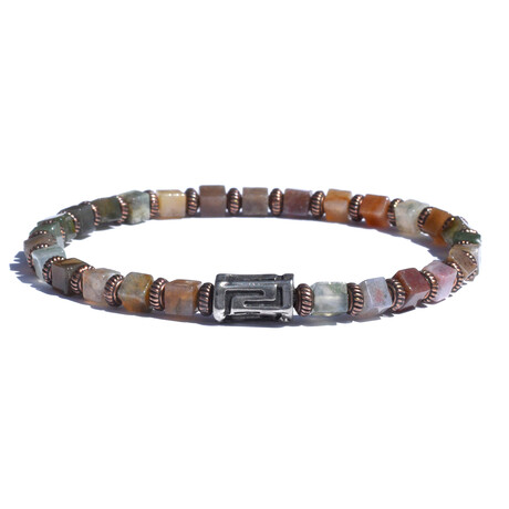 Mini Jasper Beaded Bracelet