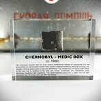 Chernobyl Artifact Display