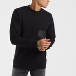 Flexi Pocket Basic Sweat // Black (2XL)