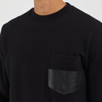 Flexi Pocket Basic Sweat // Black (XL)