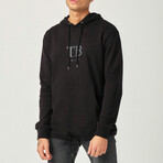 Hologram Flexi Hoodie // Black (L)