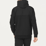 Parachute Hooded Sweatshirt // Black (S)