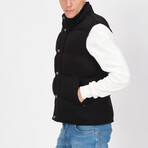 Puffer Vest // Black (XL)