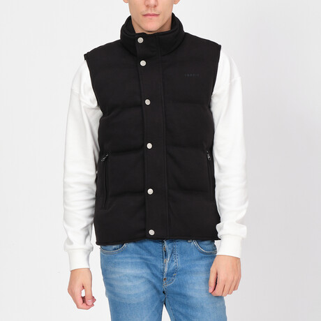 Puffer Vest // Black (S)