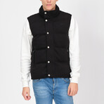 Puffer Vest // Black (S)